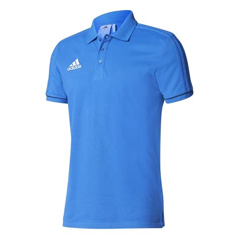 Adidas Tiro 17, Cotton Polo, Mens Small, Navy Blue 